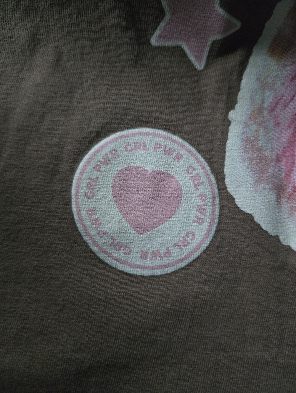 Barbie Brown Tee with Pink Graphic and Blue Jeans - Picture 7 of 7